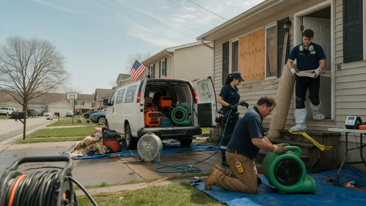 Water Damage Restoration in Middlesex, NC near me